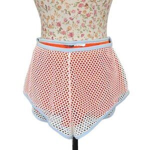 Nike vintage y2k Swim Bottoms Shorts Mesh Orange